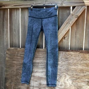 Turquoise and Black Lulu Pants